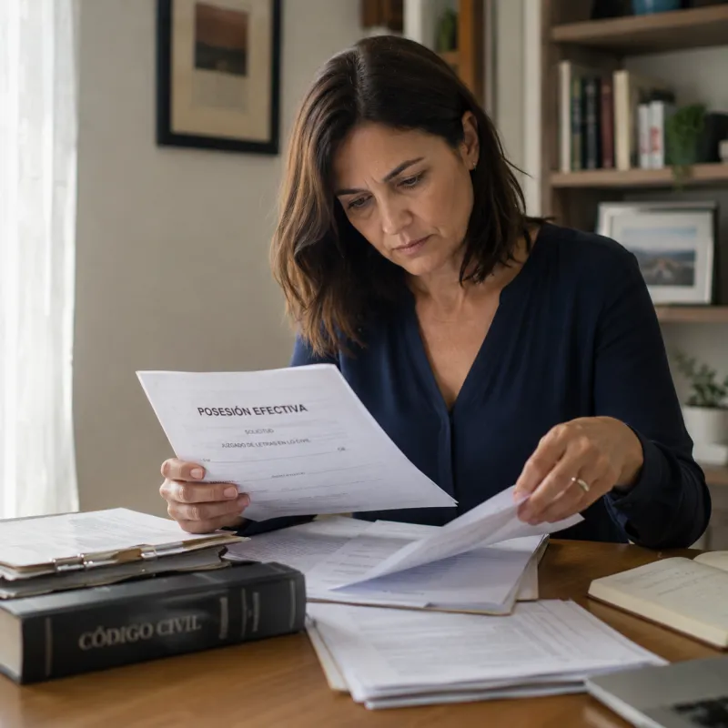 Necesito regularizar una posesión efectiva.